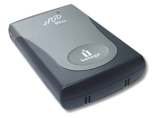 Disco Duro Iomega Externo 80Gb, 7200RPM, USB 2.0