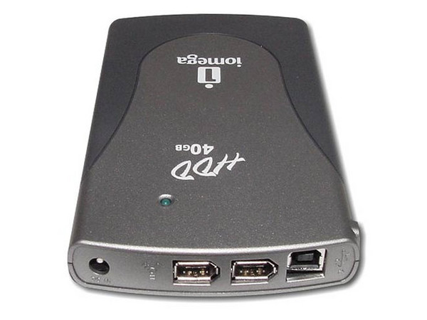 Disco Duro Iomega Externo 40GB Interfase USB/FireWire