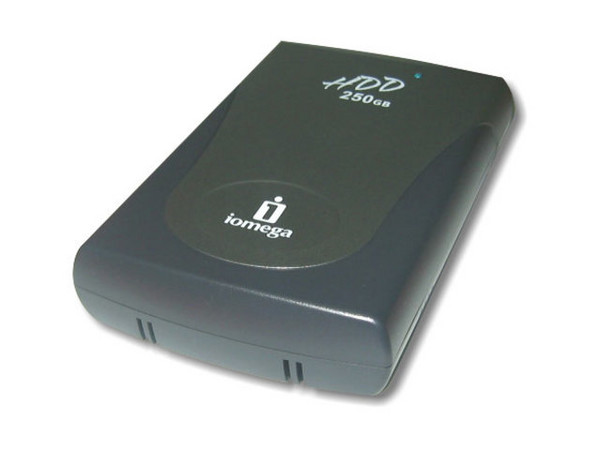 Disco Duro Iomega Externo de 250GB, USB 2.0 / FireWire
