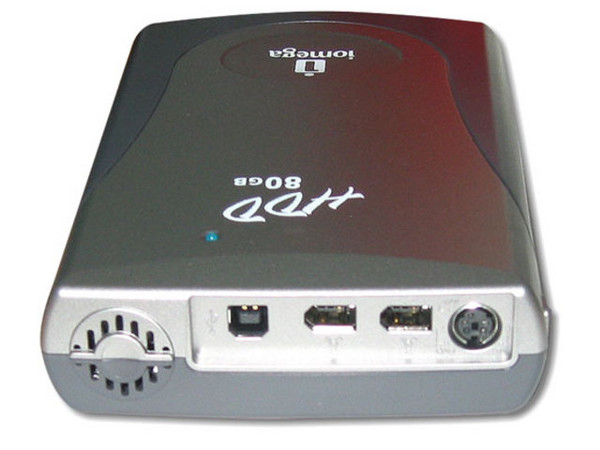 Disco Duro Iomega Externo 80Gb, 7200RPM, USB 2.0 y FireWire