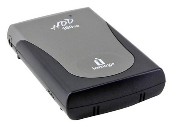 Disco Duro Iomega Externo 160Gb, 7200RPM, USB 2.0