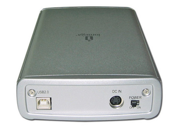 Disco Duro Iomega Externo 80Gb, 7200RPM, USB 2.0. Color Plateado