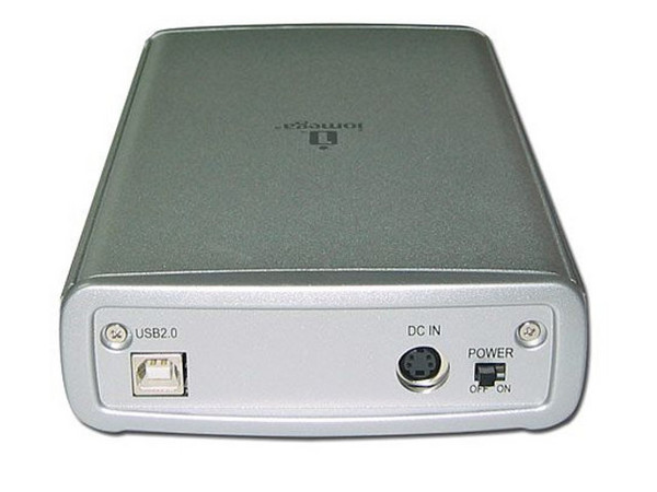 Disco Duro Iomega Externo 250Gb, 7200RPM, USB 2.0. Color Plateado
