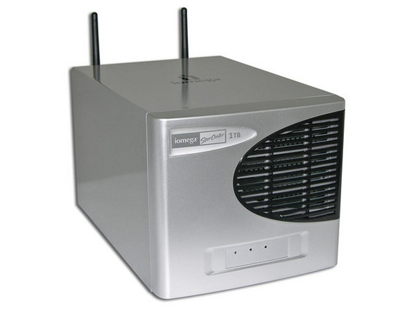 Disco Duro de Red Iomega de 1 Terabyte (1,000 Gigabytes). Interfase para conexion a Red 10/100/1000 Mbps con 2 Puertos USB 2.0
