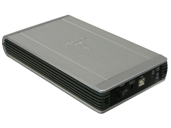 Disco Duro Externo Iomega de 500GB, 7200 RPM, USB 2.0. Color Plateado