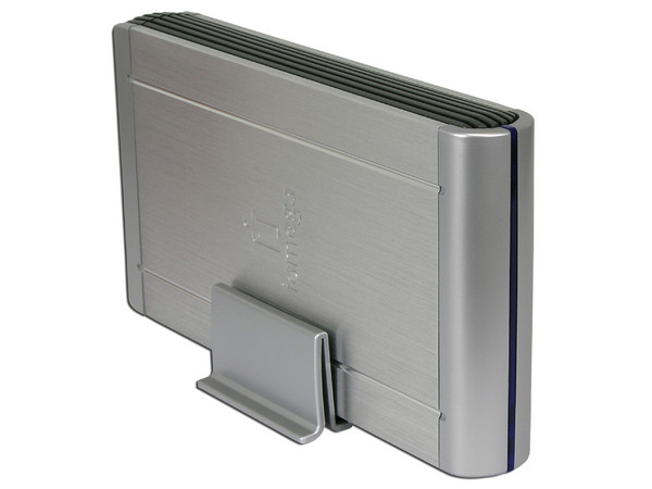 Disco Duro Externo Iomega de 500GB, 7200 RPM, USB 2.0. Color Plateado
