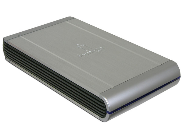 Disco Duro Externo Iomega de 500GB, 7200 RPM, USB 2.0. Color Plateado