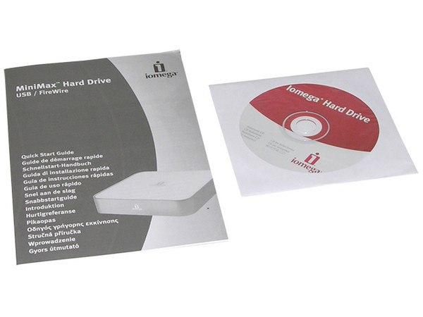 Disco Duro Externo Iomega MiniMax de 500GB, USB/FireWire