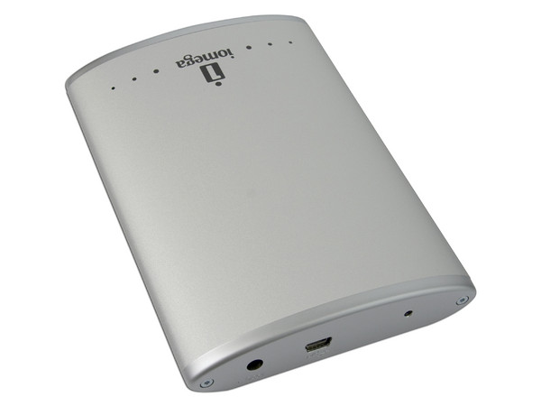 Disco Duro Portable Iomega eGo de 160GB, USB 2.0. Color Plateado