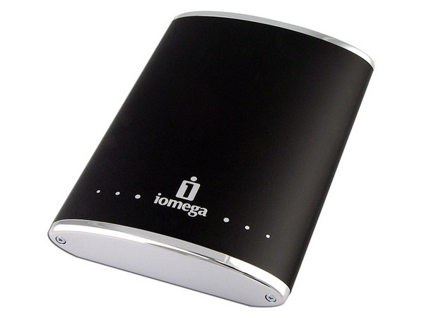 Disco Duro Portable Iomega eGo de 160GB, USB 2.0. Color Negro