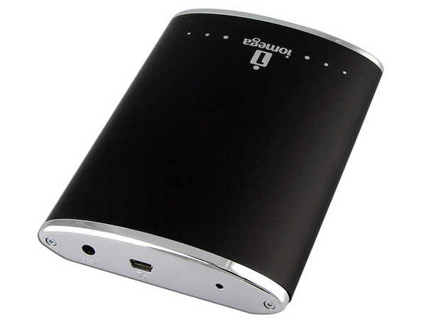 Disco Duro Portable Iomega eGo de 160GB, USB 2.0. Color Negro