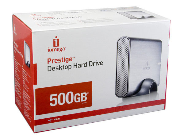 Disco Duro Externo Iomega Prestige de 500GB, 3.5