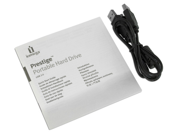 Disco Duro Portable Iomega Prestige de 250GB, USB 2.0. Color Plata