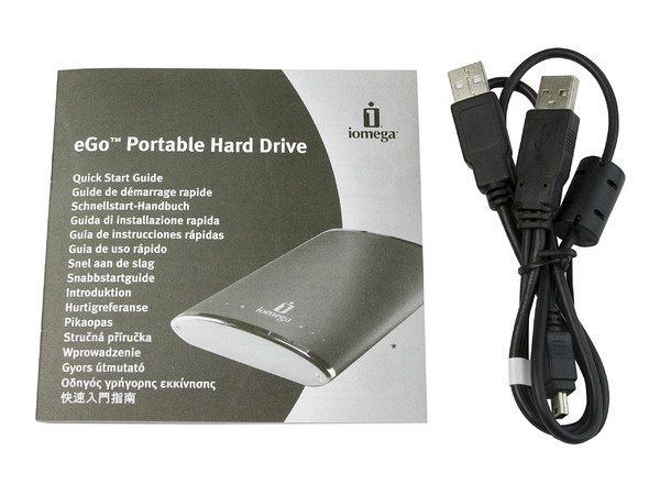 Disco Duro Externo Iomega eGo de 250GB, 2.5