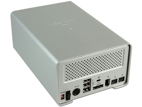 Disco Duro Externo Iomega UltraMax Plus de 2 TB, eSATA, FireWire 800/400, USB 2.0 