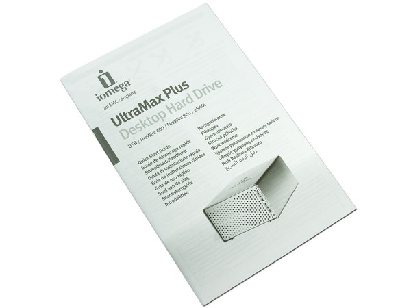 Disco Duro Externo Iomega UltraMax Plus de 2 TB, eSATA, FireWire 800/400, USB 2.0 
