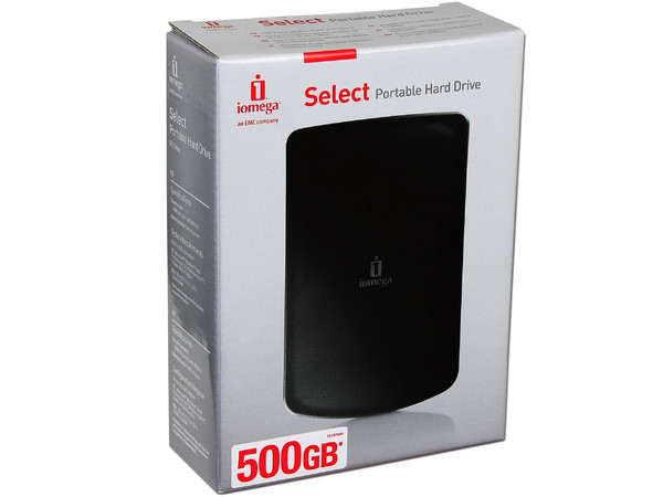 Disco Duro Portable Iomega Select de 500GB, USB 2.0