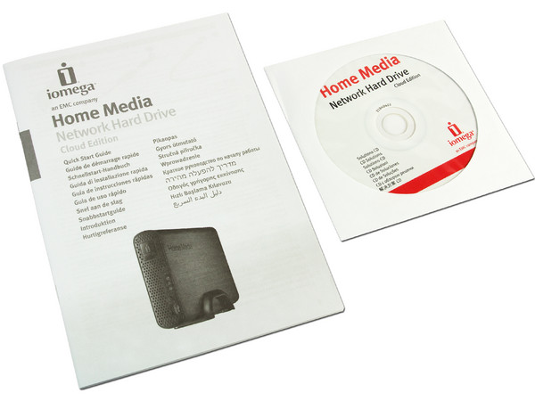 Disco Duro Externo Iomega Home Media Cloud Edition de 1 TB, USB 2.0 y Ethernet.