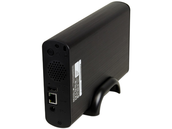 Disco Duro Externo Iomega Home Media Cloud Edition de 1 TB, USB 2.0 y Ethernet.