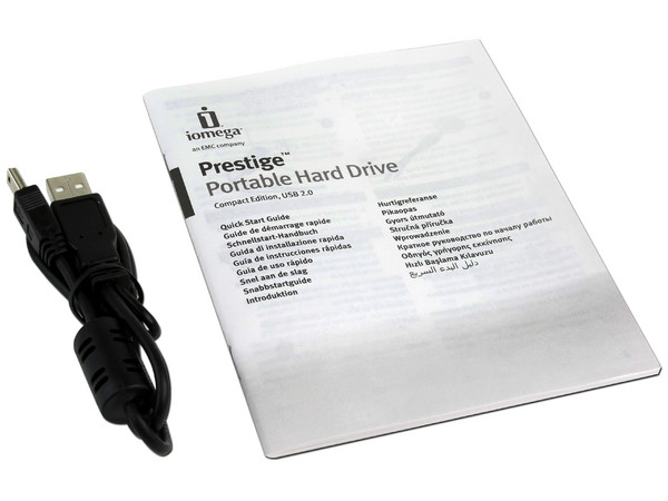 Disco Duro Portable Iomega Prestige de 320 GB, USB 2.0