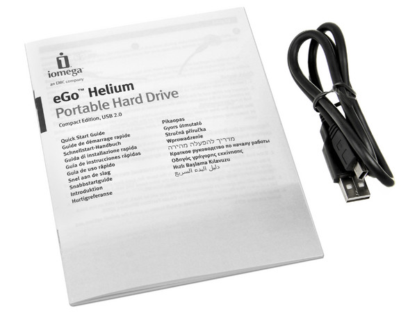 Disco Duro Portable Iomega eGo Helium de 1 TB, USB 2.0