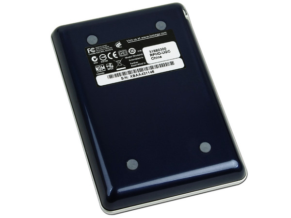 Disco Duro Portable Iomega eGo de 320GB, USB 2.0, Color Azul