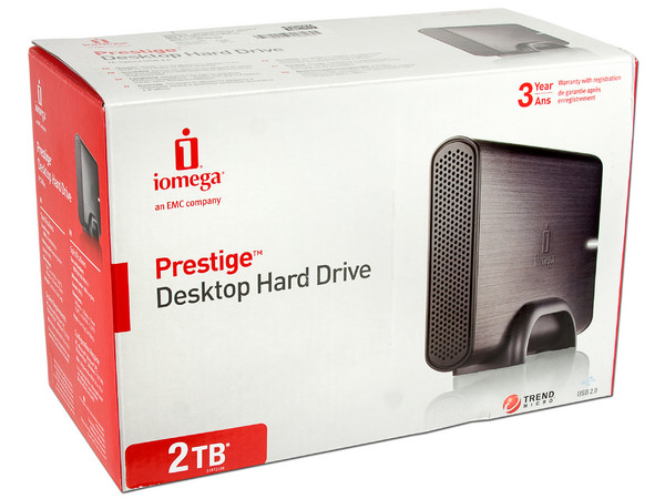 Disco Duro Externo Iomega Prestige de 2 TB, USB 2.0