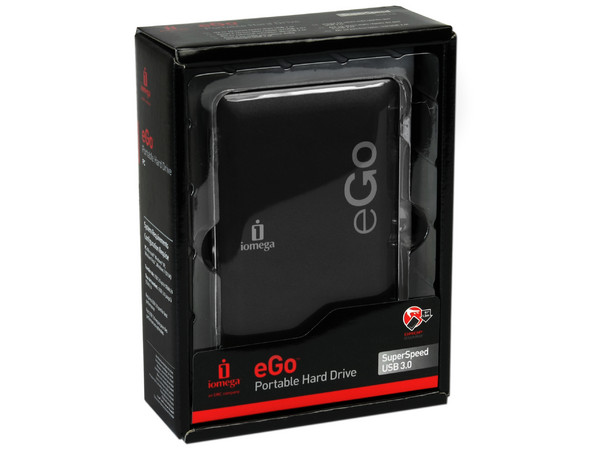 Disco Duro Portable Iomega eGo de 500GB, SuperSpeed USB 3.0