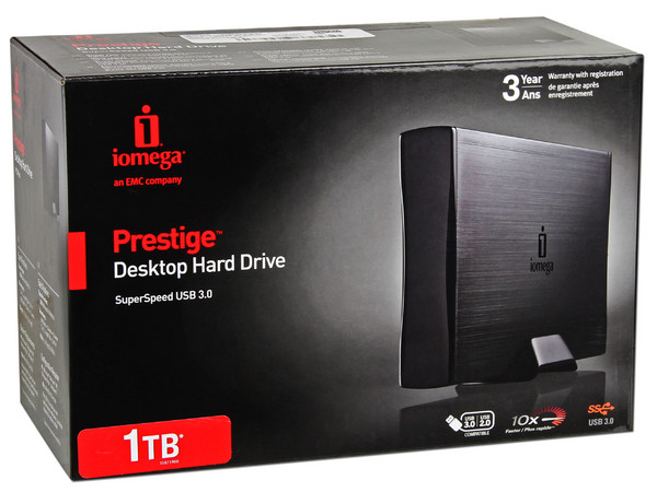 Disco Duro Externo Iomega Prestige de 1 TB, USB 3.0