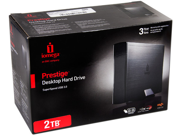 Disco Duro Externo Iomega Prestige de 2 TB, USB 3.0