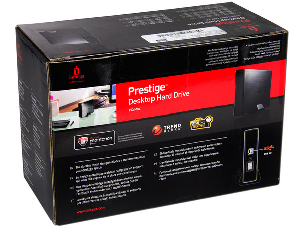 Disco Duro Externo Iomega Prestige de 2 TB, USB 3.0