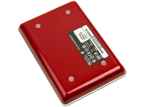Disco Duro Portable Iomega eGo de 500GB, USB 3.0. Color Rojo 