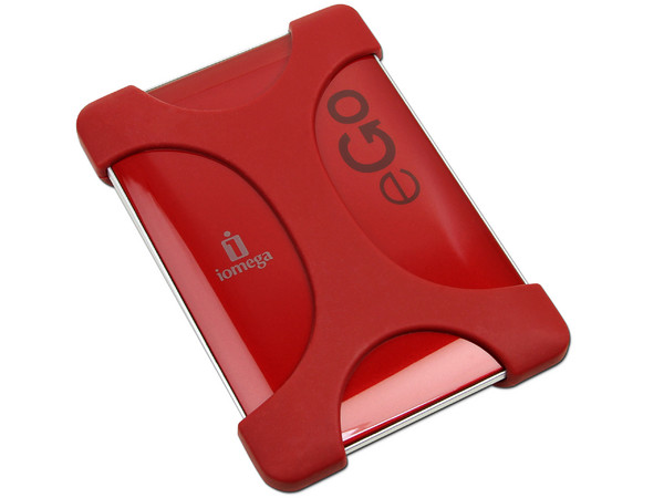 Disco Duro Portable Iomega eGo de 500GB, USB 3.0. Color Rojo 