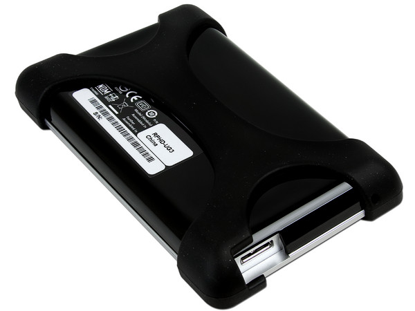 Disco Duro Portable Iomega eGo BlackBelt de 1TB, USB 3.0. Color Negro