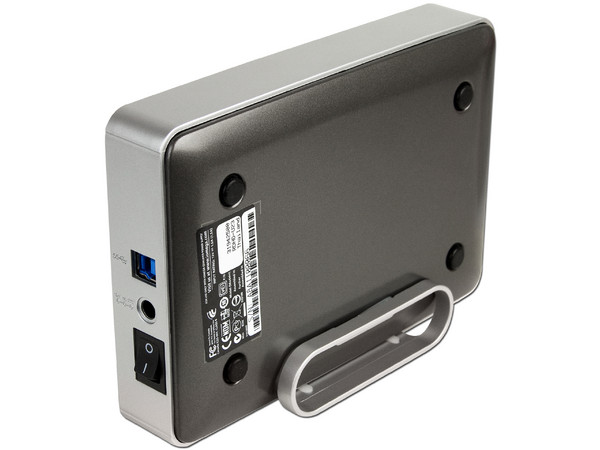 Disco Duro Externo Iomega eGo de 3TB, USB 3.0. Color Gris 