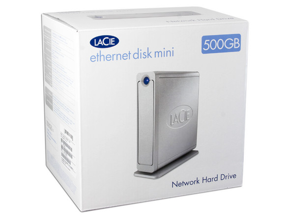 Disco Duro Externo LaCie Ethernet Disk mini de 500GB, Gigabit Ethernet y USB 2.0