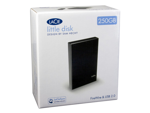 Disco Duro Portátil LaCie Little Disk de 250GB, 5400 RPM, FireWire y USB 2.0