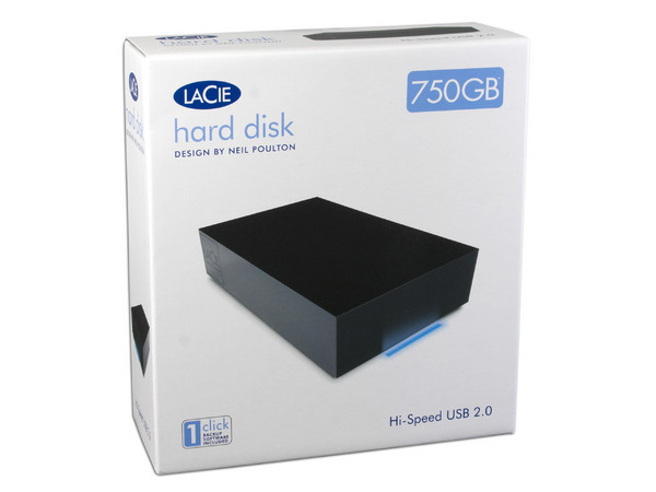 Disco Duro Externo LaCie Diseñado por Neil Poulton de 750GB, USB 2.0