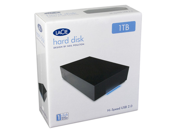 Disco Duro Externo LaCie de 1TB, USB 2.0