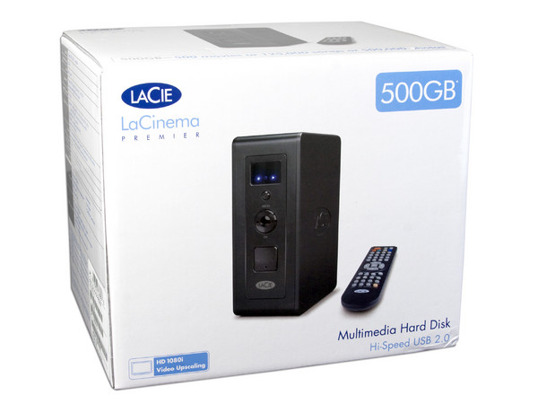 Disco Duro Externo Multimedia LaCie LaCinema Premier, USB 2.0