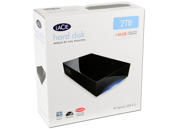 Disco Duro Externo LaCie de 2TB, USB 2.0