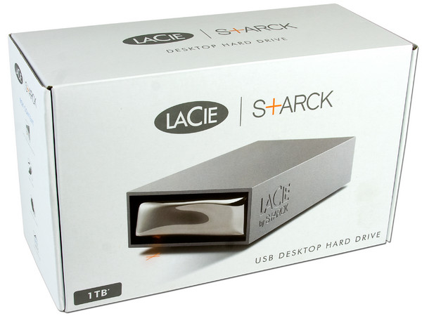 Disco Duro Externo LaCie S+ARCK de 1TB, USB 2.0, Panel Touch 