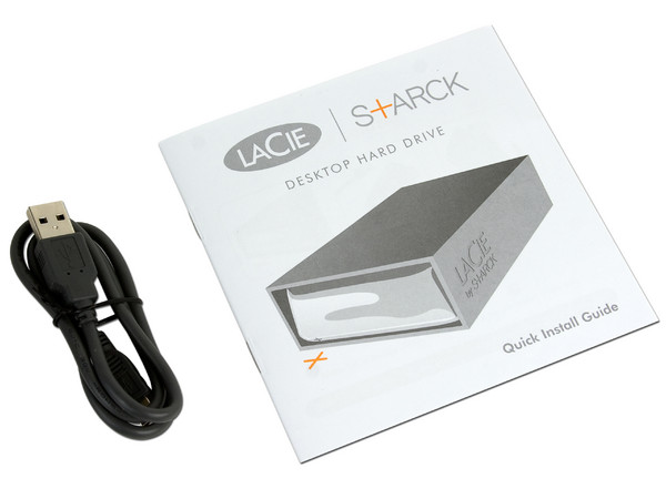 Disco Duro Externo LaCie S+ARCK de 2TB, USB 2.0, Panel Touch 