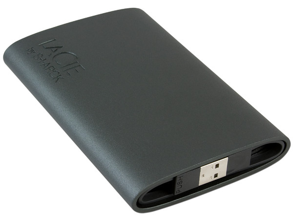 Disco Duro Portátil LaCie S+ARCK de 500GB, USB 2.0