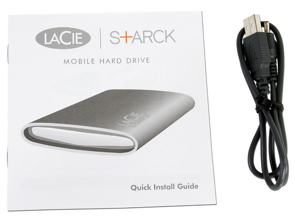 Disco Duro Portátil LaCie S+ARCK de 500GB, USB 2.0