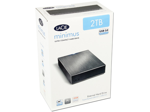 Disco Duro Externo LaCie minimus de 2TB, USB 3.0