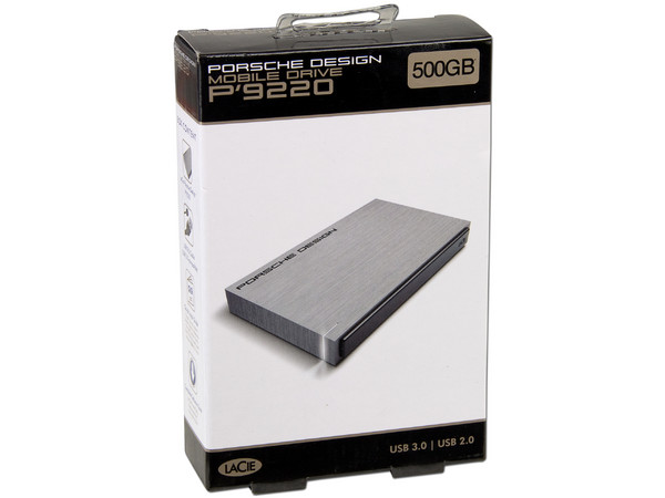 Disco Duro Portátil LaCie Porsche Design P'9220 de 500 GB, USB 3.0