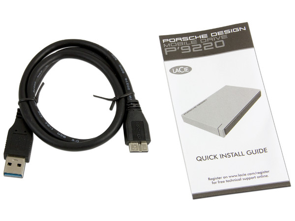 Disco Duro Portátil LaCie Porsche Design P 9220 de 1 TB, USB 3.0