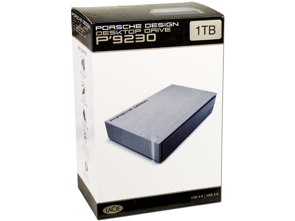 Disco Duro Externo LaCie Porsche Design P'9230 de 1TB, USB 3.0