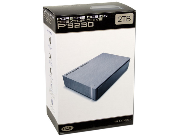 Disco Duro Externo LaCie Porsche Design P'9230 de 2 TB, USB 3.0